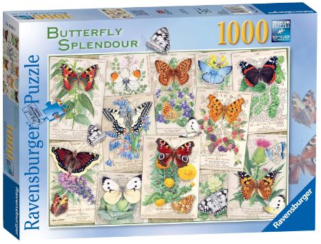 Ravensburger Butterfly Splendours 1000 Pce Jigsaw
