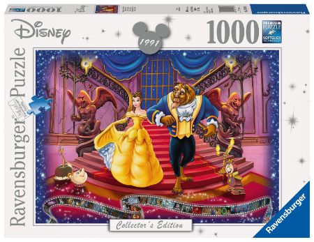 Disney Collector's Edition Beauty & The Beast 1000 Piece Jigsaw Puzzle