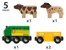 Brio Farm Train