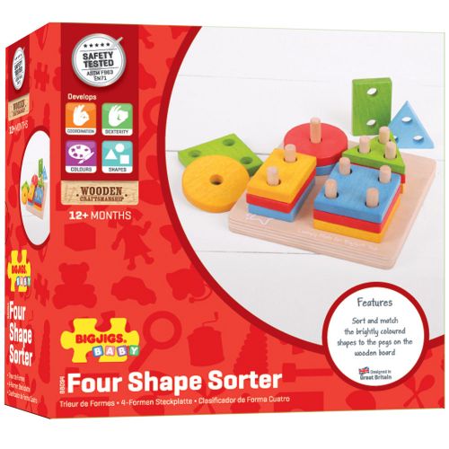 Big Jigs Four Shape Sorter