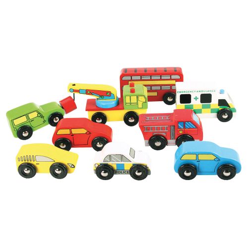 Big Jigs Wooden Vehicle Pack