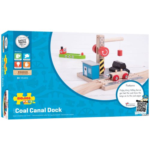 Big Jigs Coal Canal Docks for Wooden Train Set