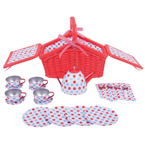 Spotted Basket Teaset
