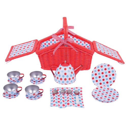 Spotted Basket Teaset