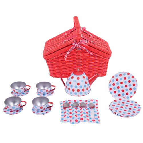 Spotted Basket Teaset