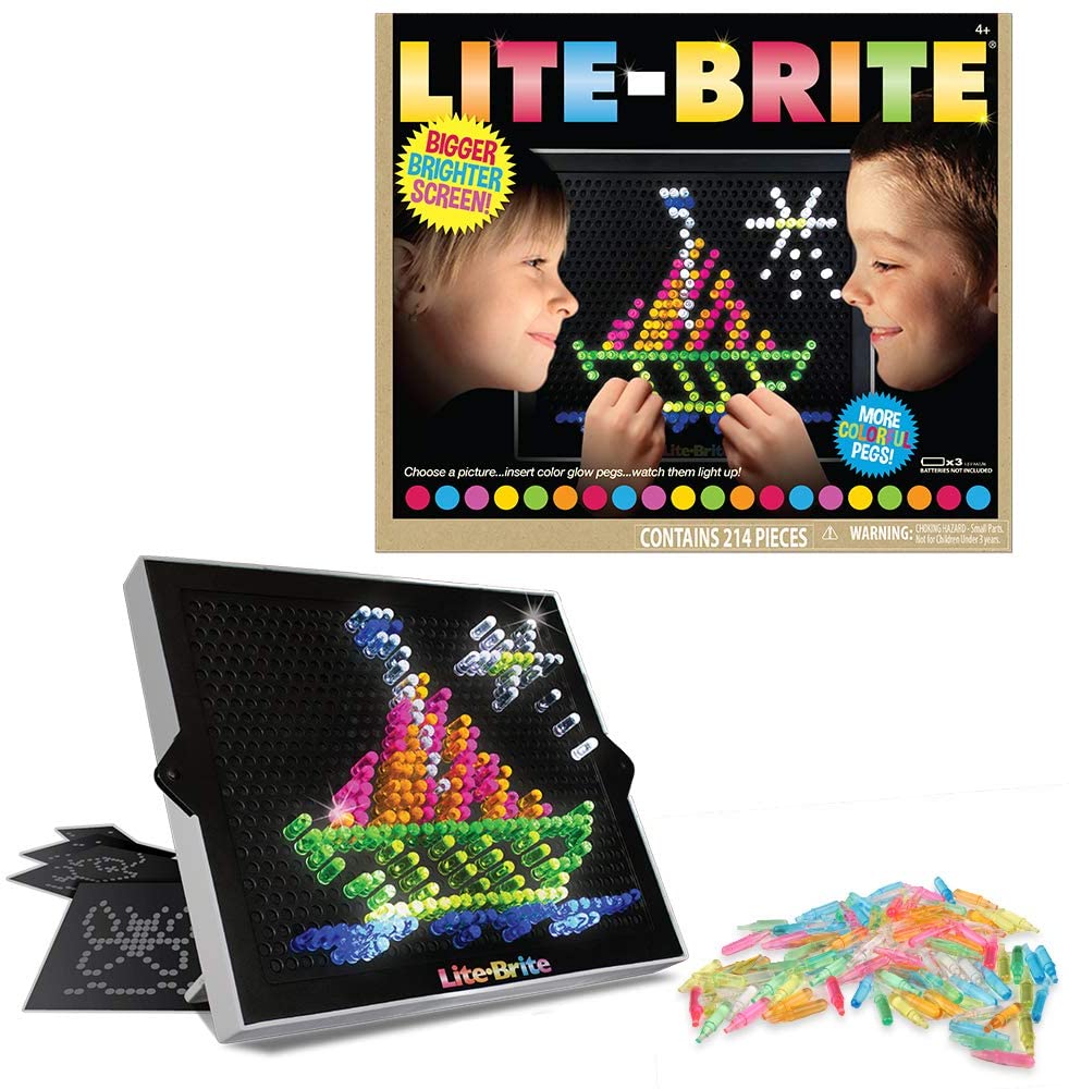 Retro Lite Brite Peg Game