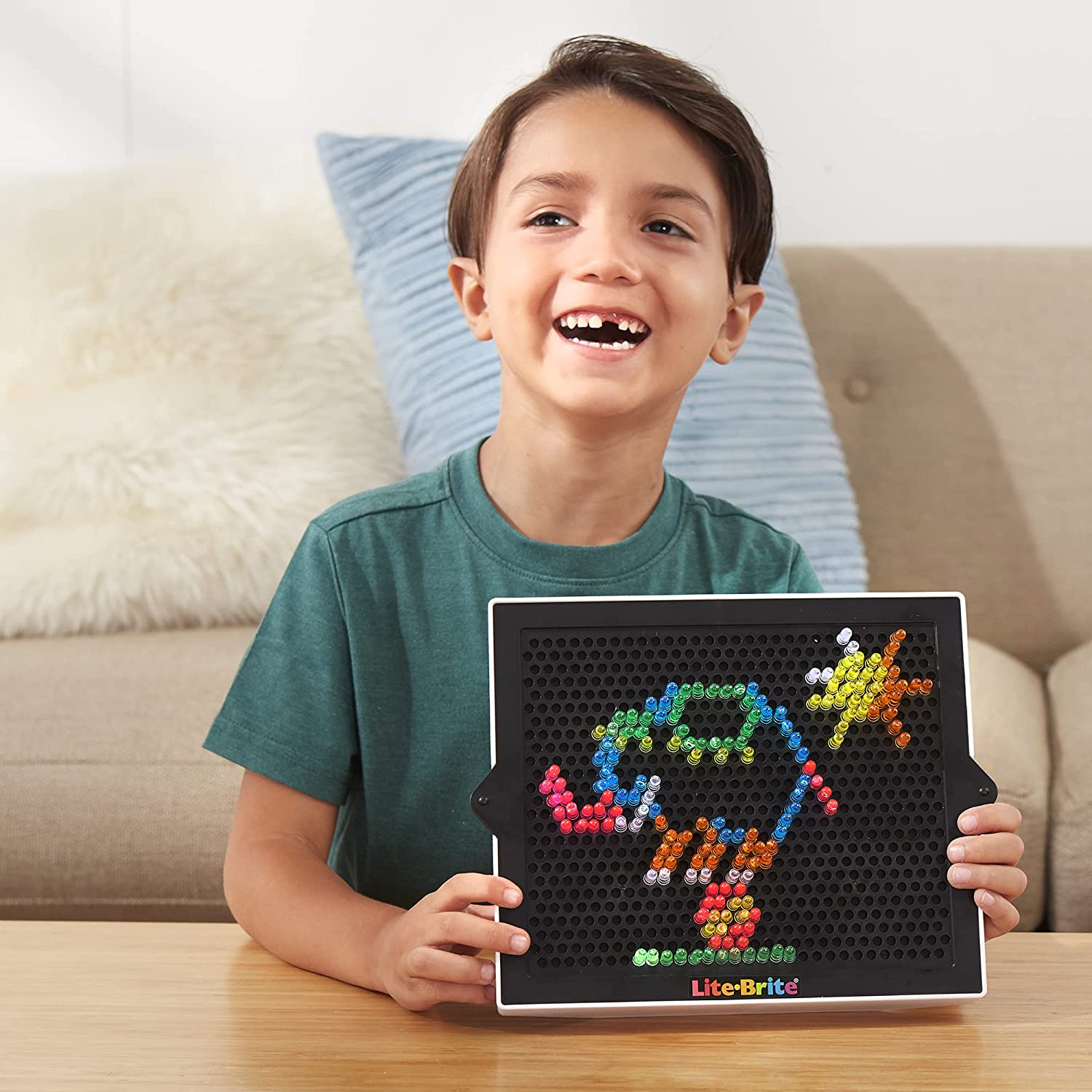Retro Lite Brite Peg Game