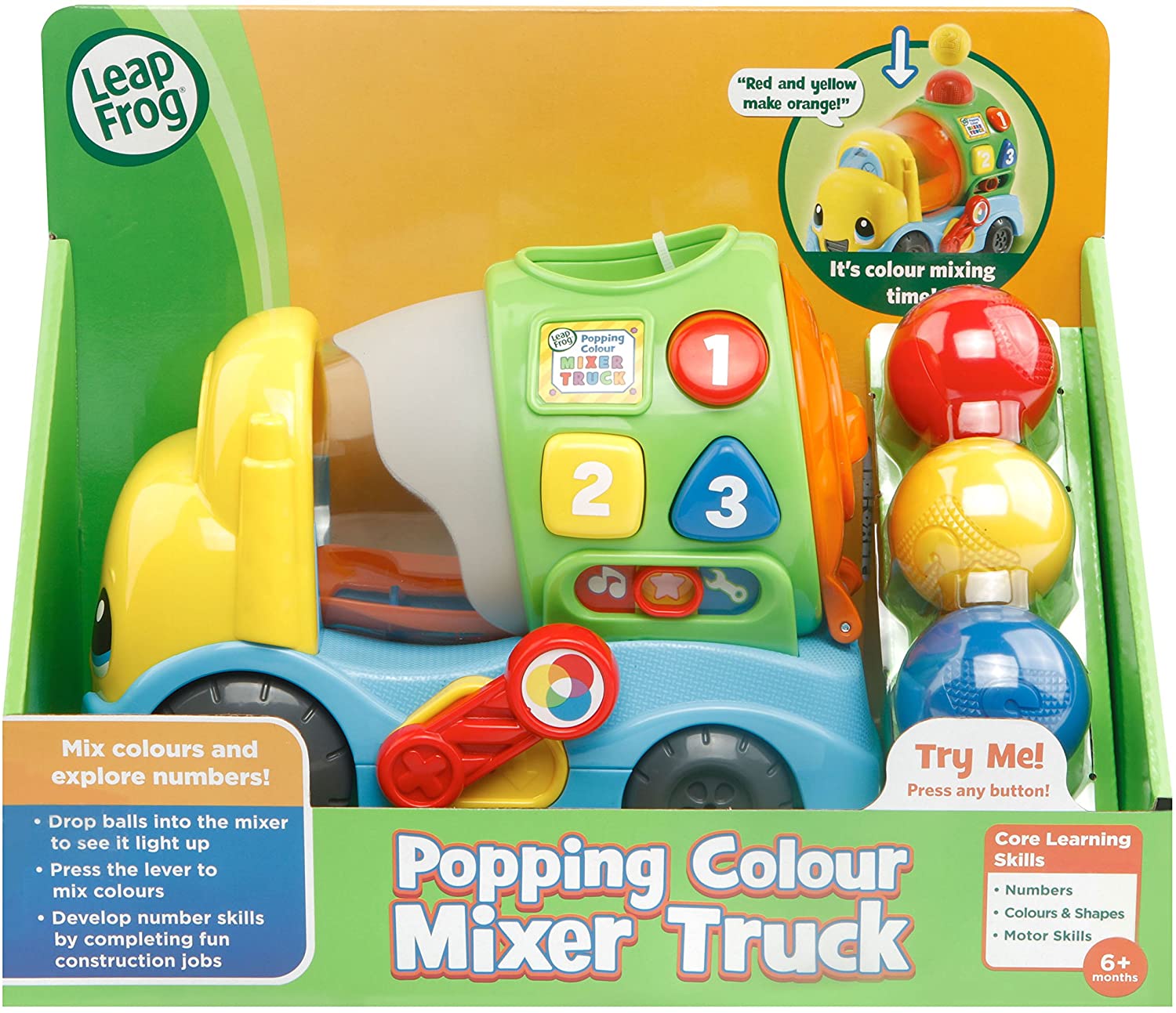 LeapFrog Popping Colour Mixer Truck