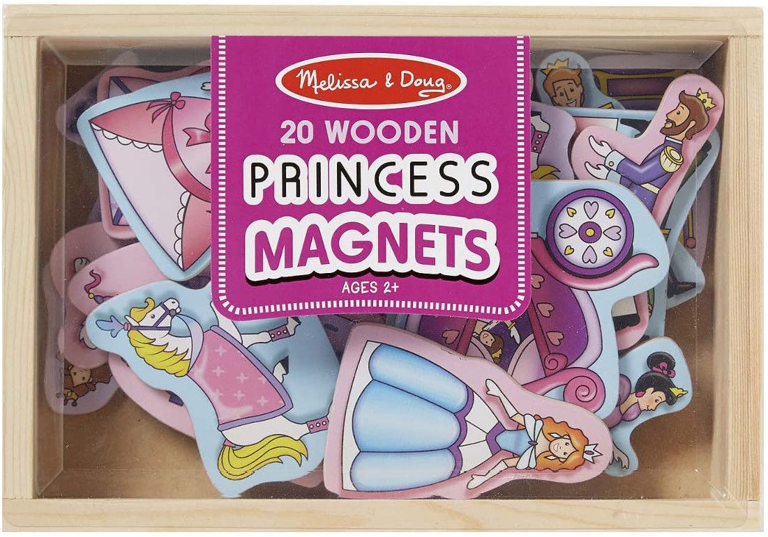 Wooden Princess Magnets