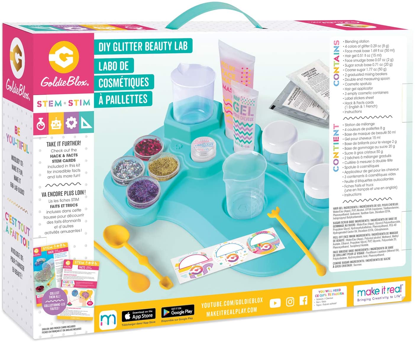 DIY Glitter Beauty Lab