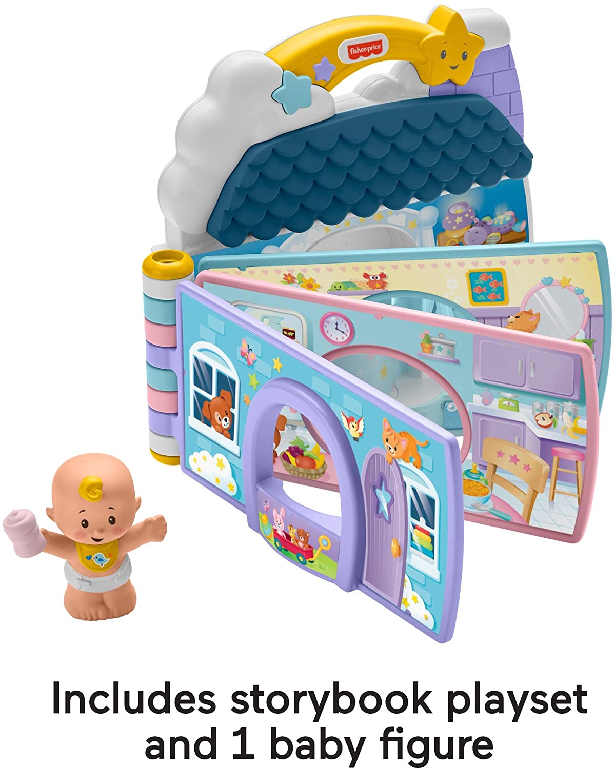 Fisher Price Little People Babies Story Set