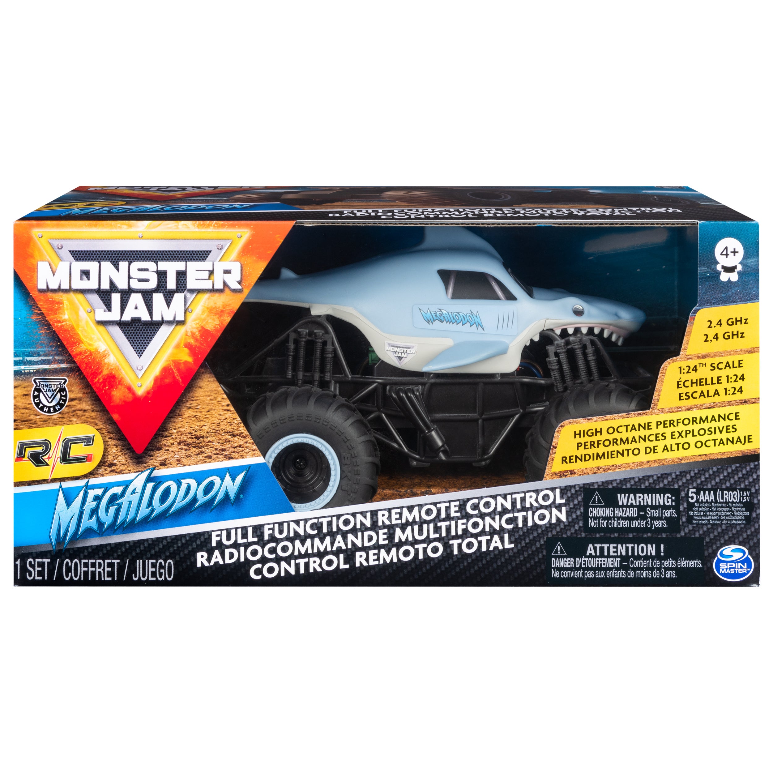 Monster Jam 1:24 Radio Controlled Megaladon