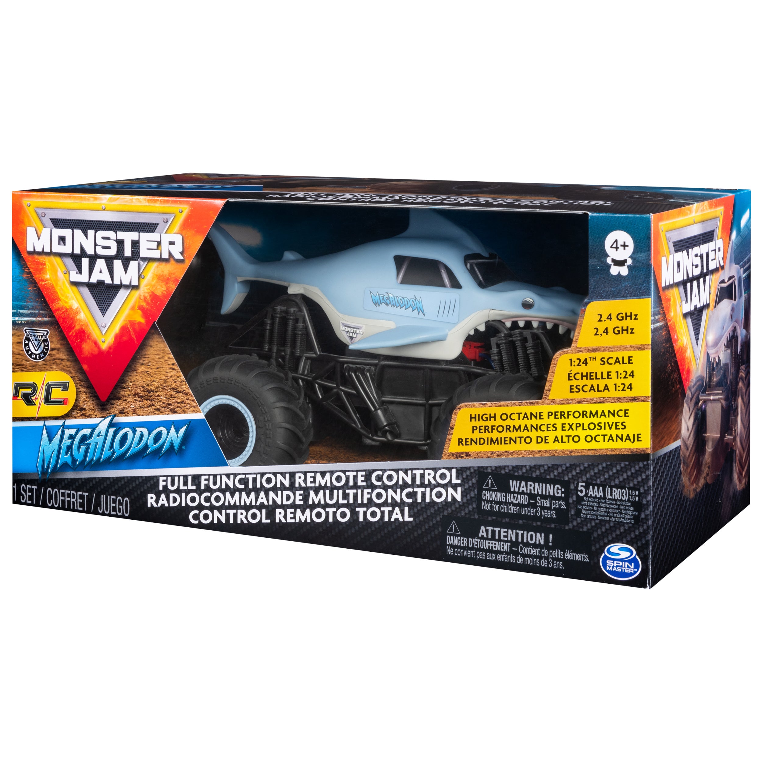 Monster Jam 1:24 Radio Controlled Megaladon