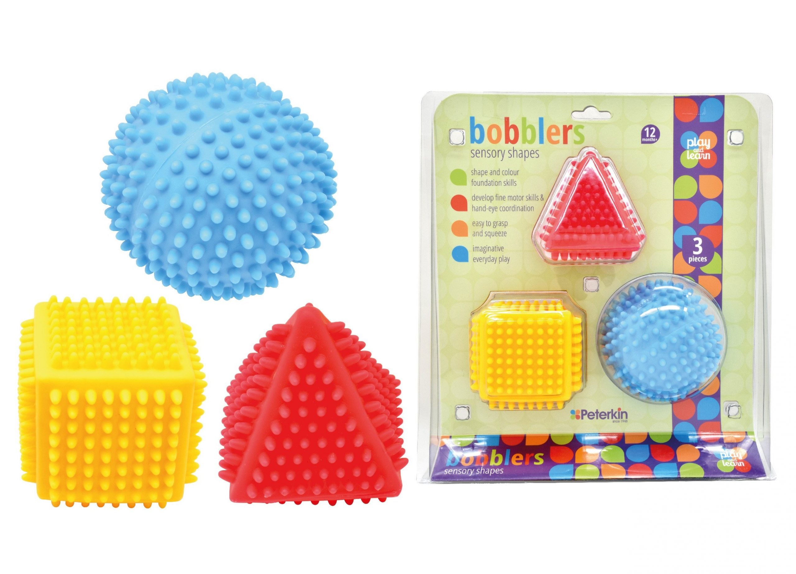 Bobblers Sensory Shapes