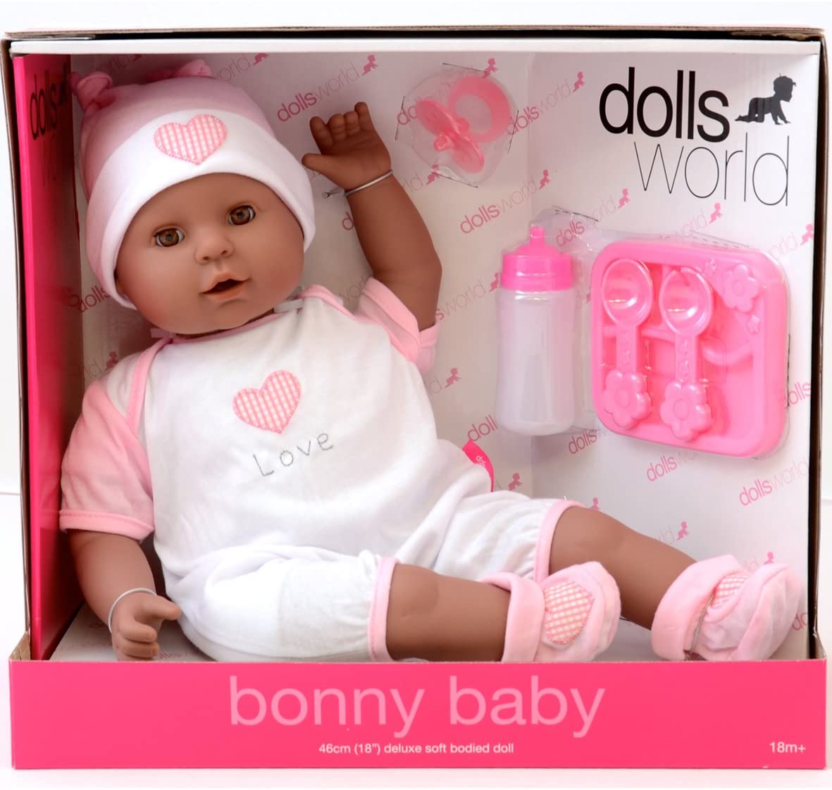 Dolls World Bonny Baby  Black