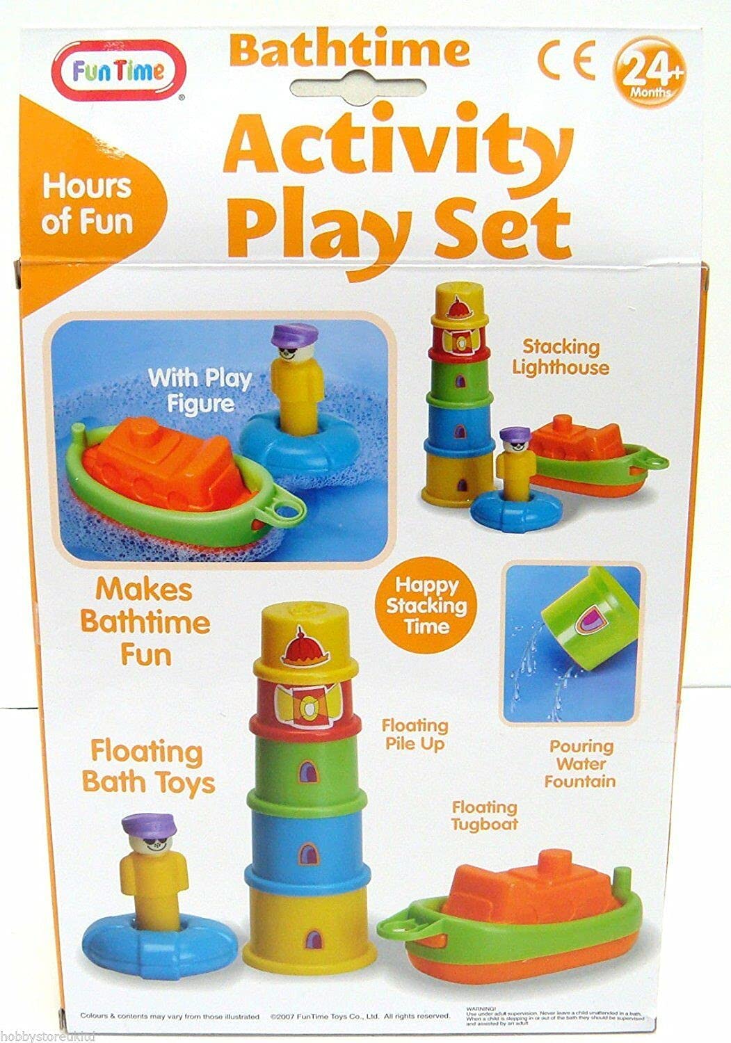 Lighthouse Bath Time Set