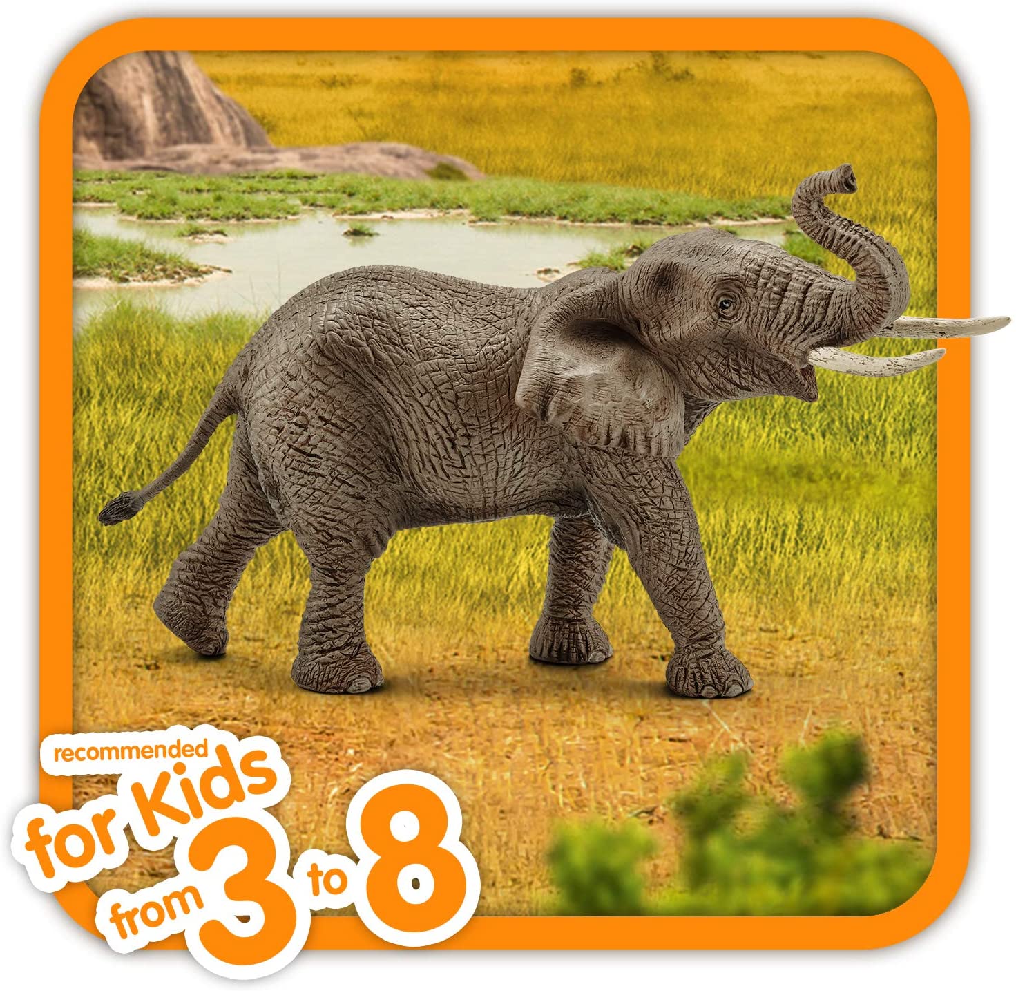 Schleich African Elephant Male
