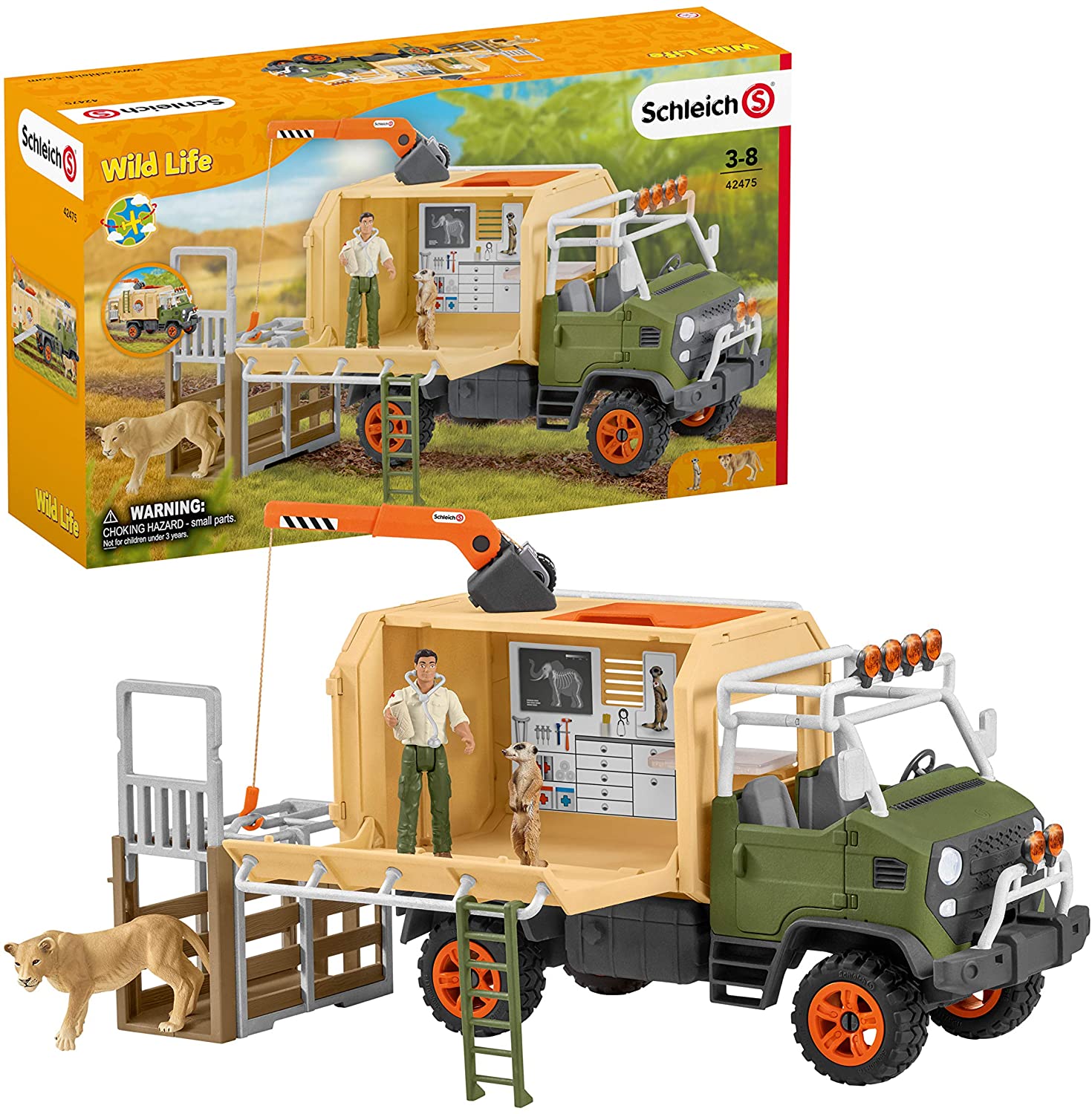 Schleich Big Truck Animal Rescue