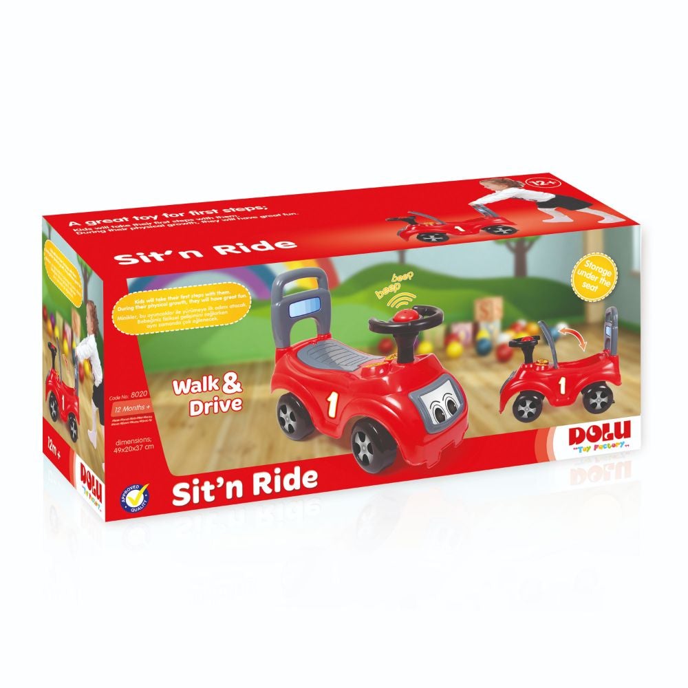 Sit N Ride Red