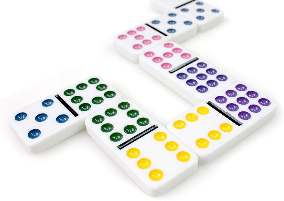 Double 9 Domino in Tin 55 Piece