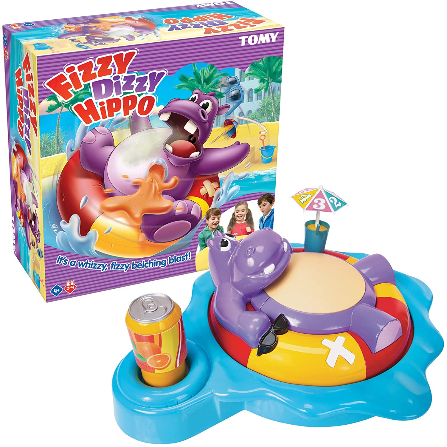 Tomy Fizzy Dizzy Hippo Game