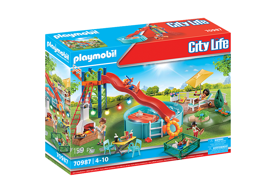 Playmobil City Life Pool Party