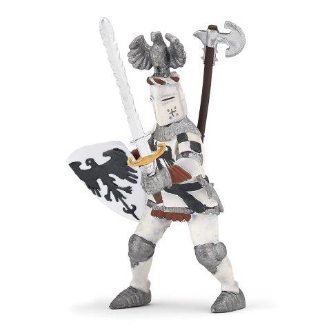 Papo White Crested Knight