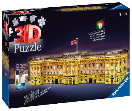 Buckingham Palace Night Edition 216 Piece Puzzle