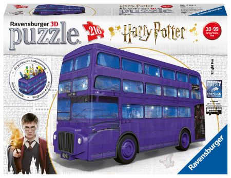 Ravensburger Harry Potter Bus 3D 216 Piece Jigsaw