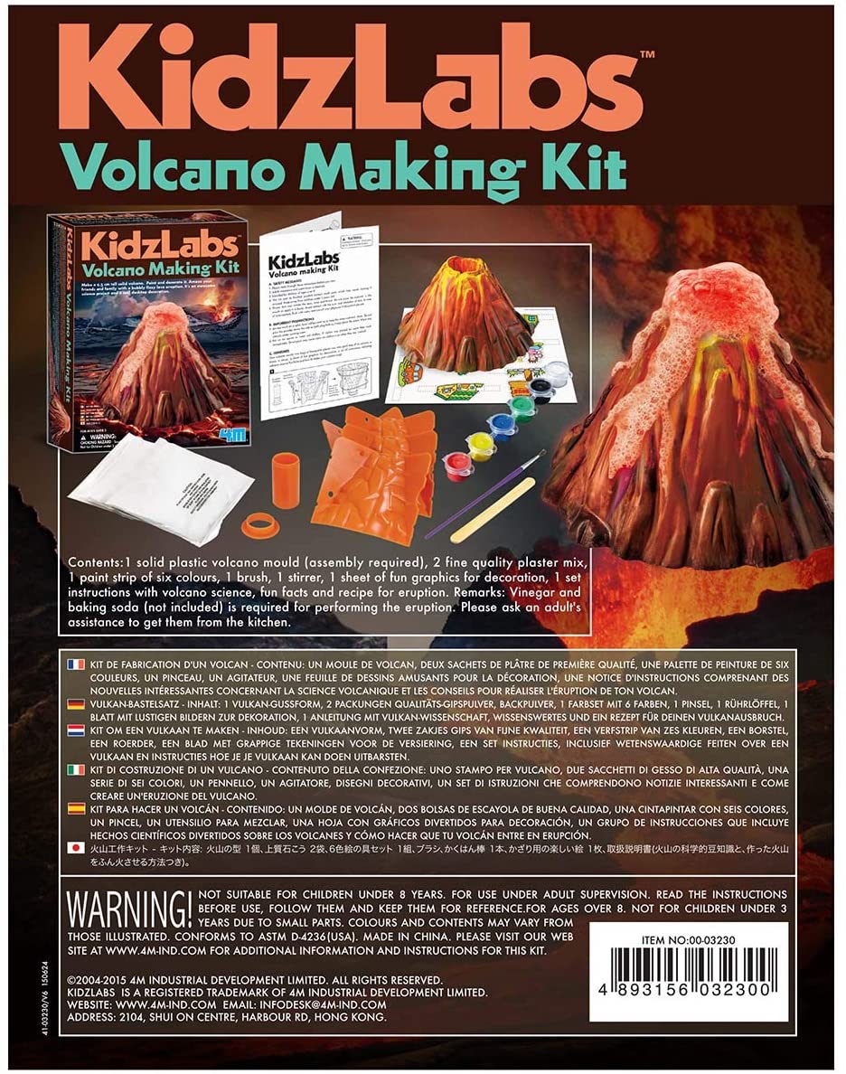 Kidzlabs Make a Volcano