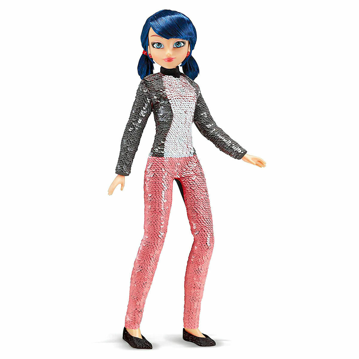 Miraculous Marinette to Ladybug Sequins Doll