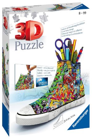 Ravensburger Sneakers Graffiti 3D 108 Piece Jigsa