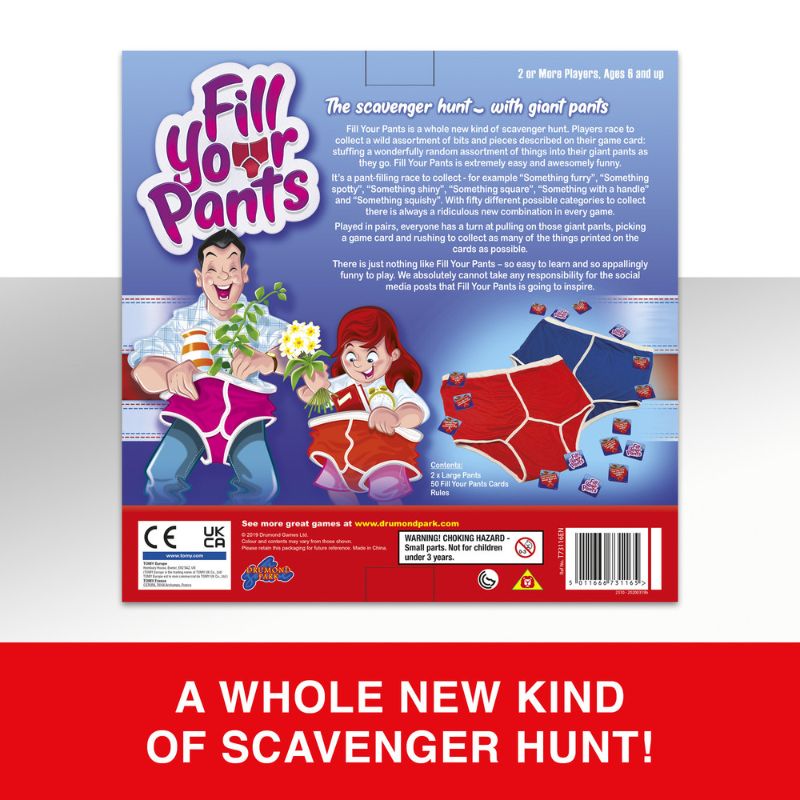 Fill Your Pants Game