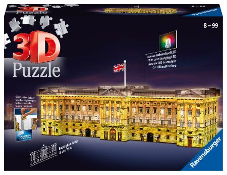 Buckingham Palace Night Edition 216 Piece Puzzle