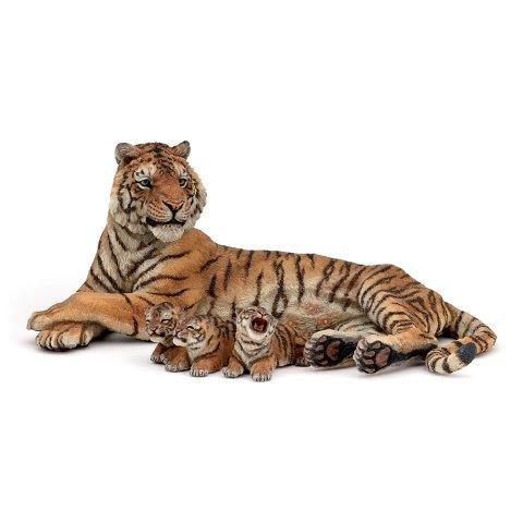 Papo Lying tigress nursing