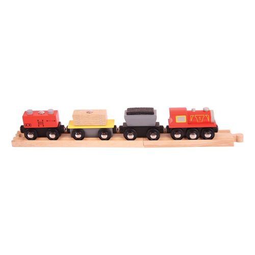 Big Jigs Wooden Freight Train