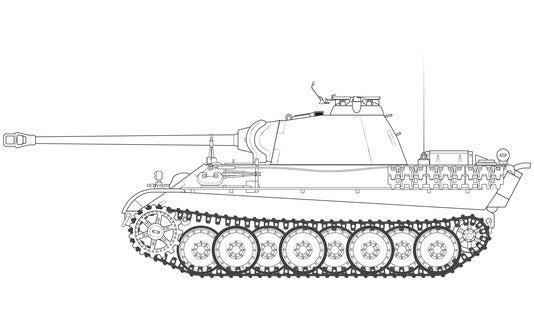 Airfix Panther G Tank