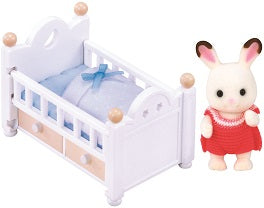 Sylvanian Families Chocolate Rabbit Baby Set