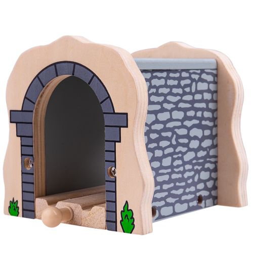 Big Jigs Wooden Grey Stone Tunnel