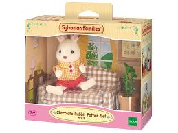Sylvanian Families Chocolate Rabbit Father Set