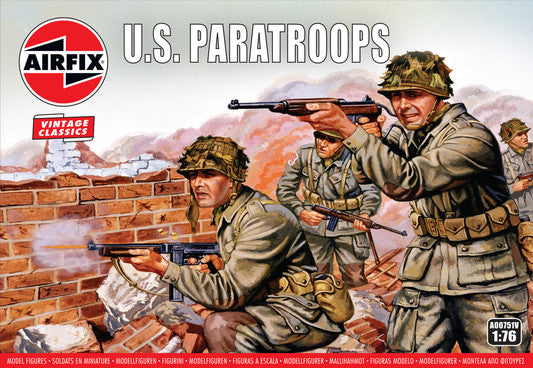 Airfix WW2 Us Paratroops 1:76