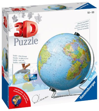 Ravensburger The World On V-Stand 3D Puzzle - 540
