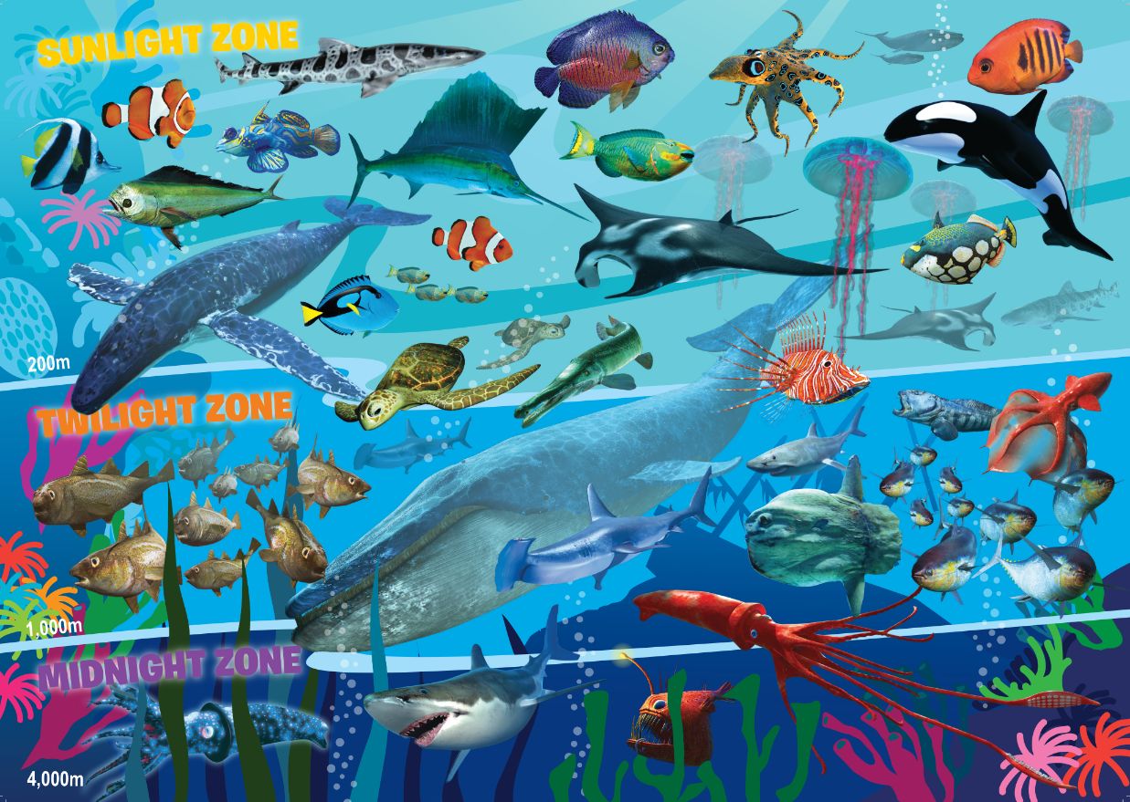 Ravensburger Underwater Realm Giant Floor Puzzle