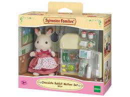 Sylvanian Families Chocolate Rabbit Mother Set