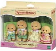 Sylvanian Families Toy Poodle Family