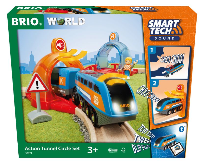 Brio ST SoundAction Tunnel Circle Set
