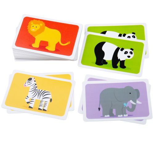 Snap Wild Animals Card Game