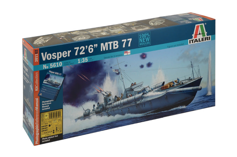 Italeri Vosper MTB77 1:25 Scale Kit