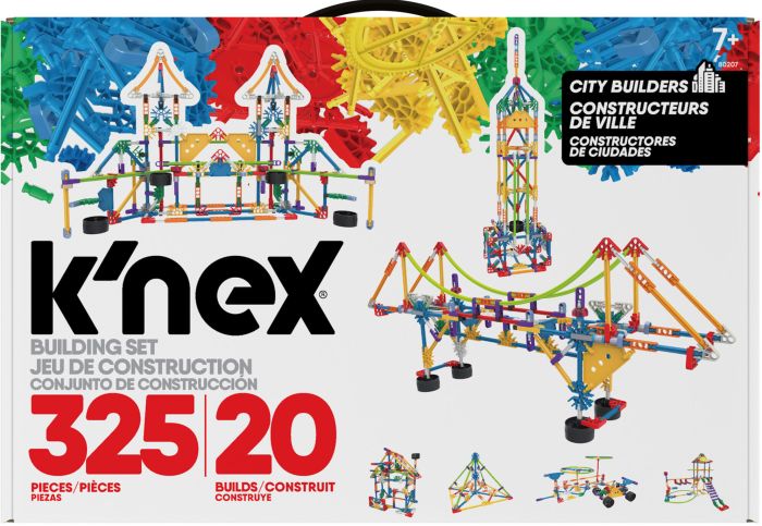 KNEX Classics 325 Piece 20 Model City Builders