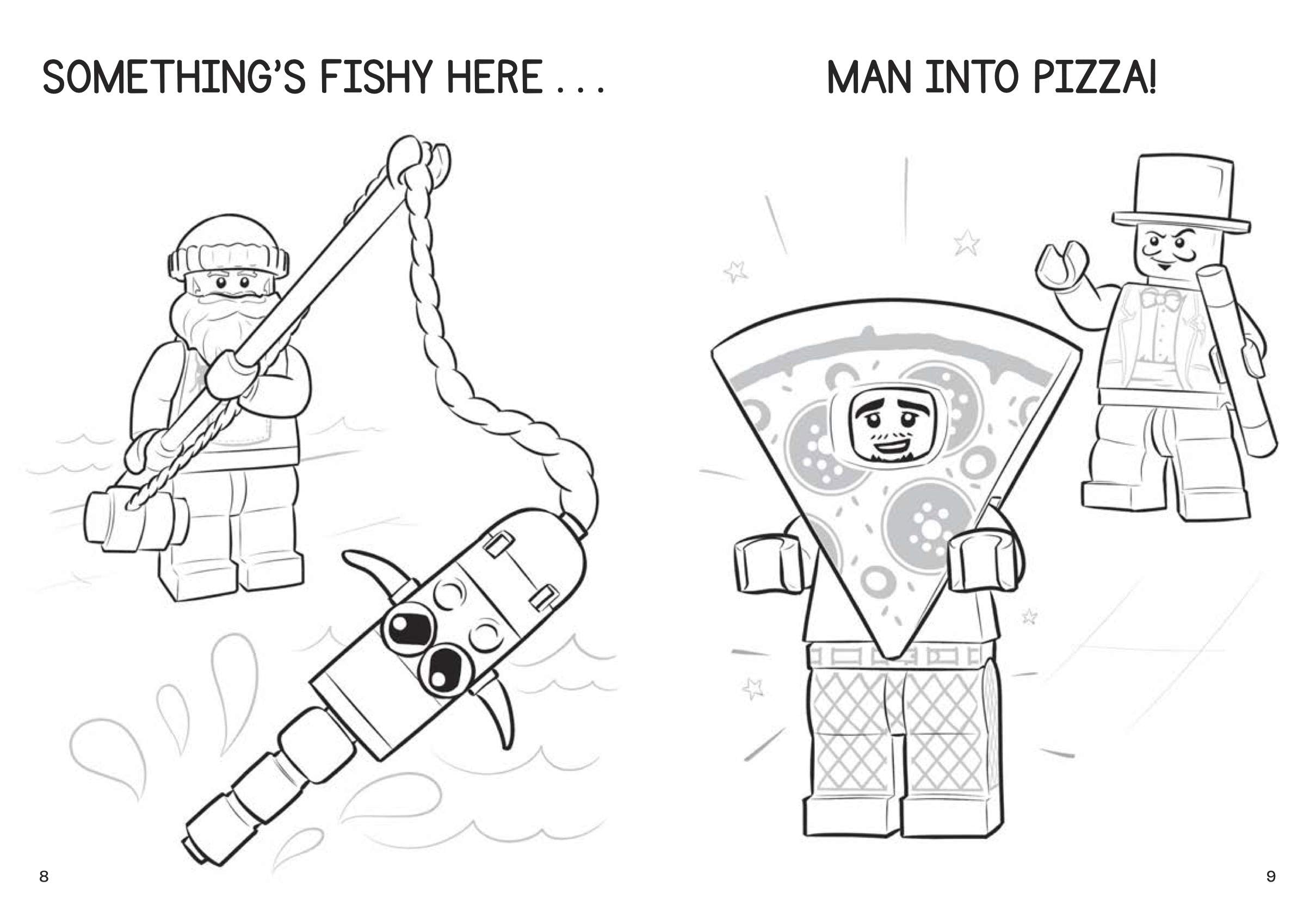 Lego Fun To Colour Book